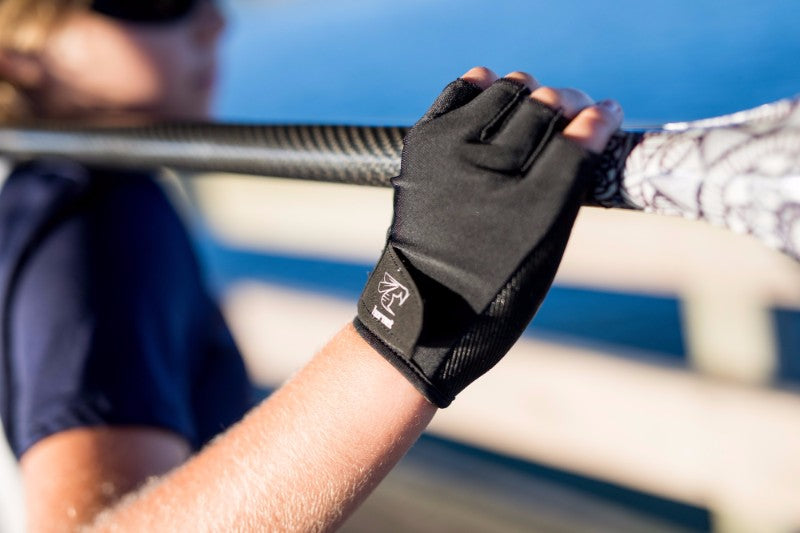 Unisex Fingerless Paddling Gloves- Black – Hornet Watersports