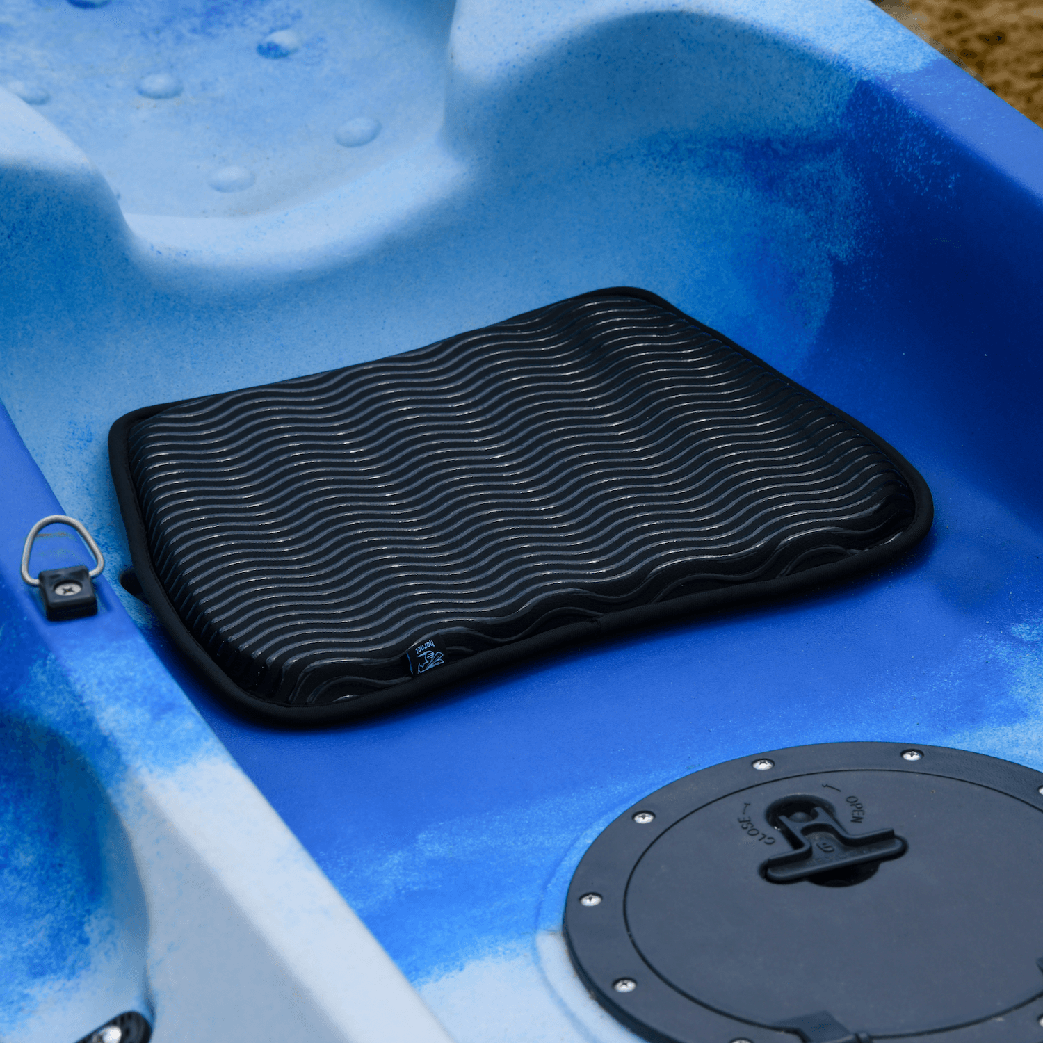 Anti Slip Kayak Gel Seat Cushion Thick Waterproof Egg Seat Cushion Kayak  Seat Pad With Non-Slip Cover for Sit In Kayak Chair, Boat Canoe Rowing